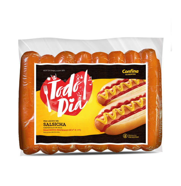 Salsicha 1kg Resfriada