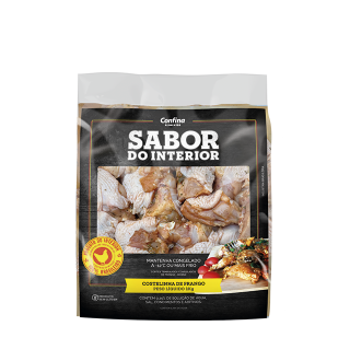 Costelinha de Frango Temperada Congelada 1kg